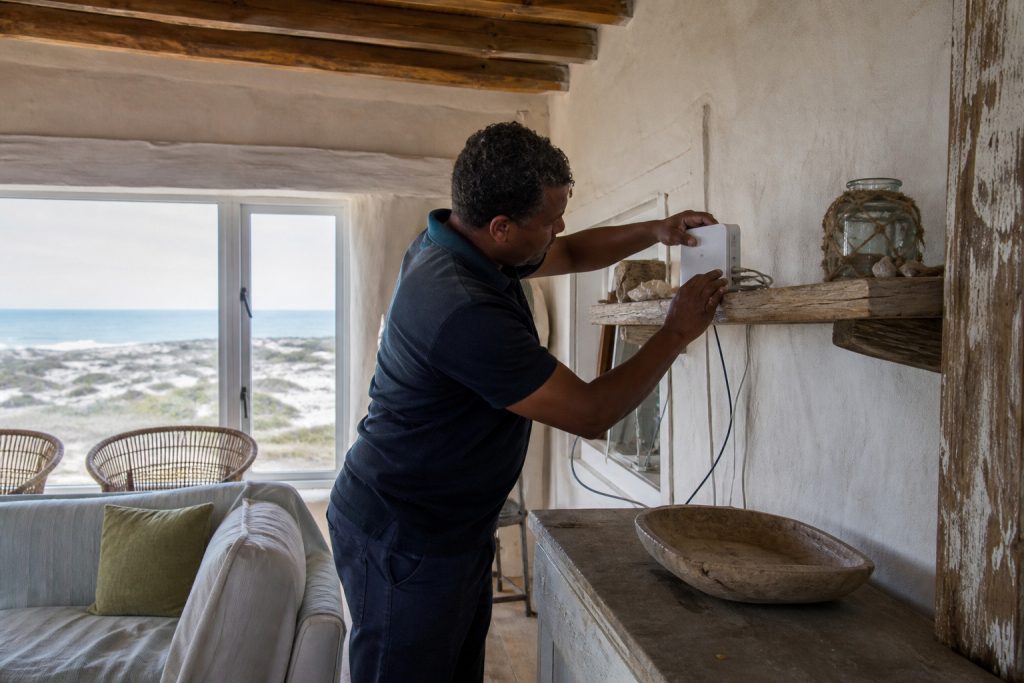 Killing WiFi dead-spots in an old beach house